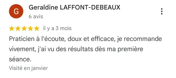 Avis Google de patients (2)