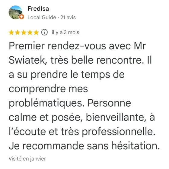 Avis Google de patients (4)