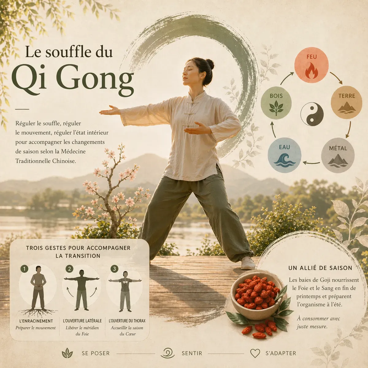 Le souffle du Qi Gong : une pratique pour traverser les transitions de saison
